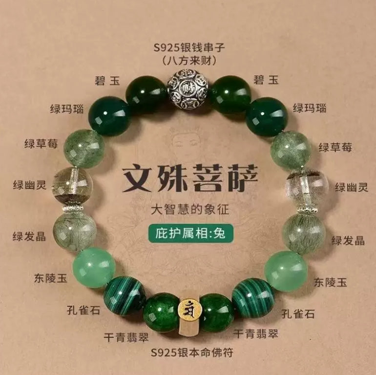 十二生肖本命守護手鏈